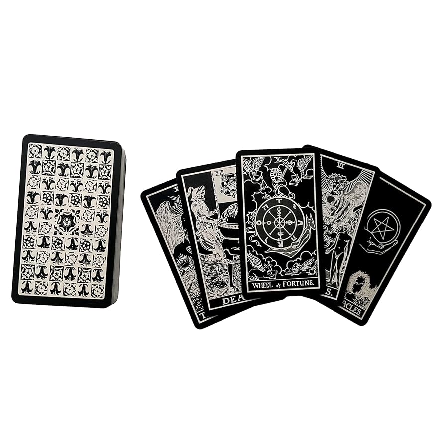トランプ Abyss Tarot White & Black トランプ Abyss Tarot White & Black Tarot of the Abyss - Becca